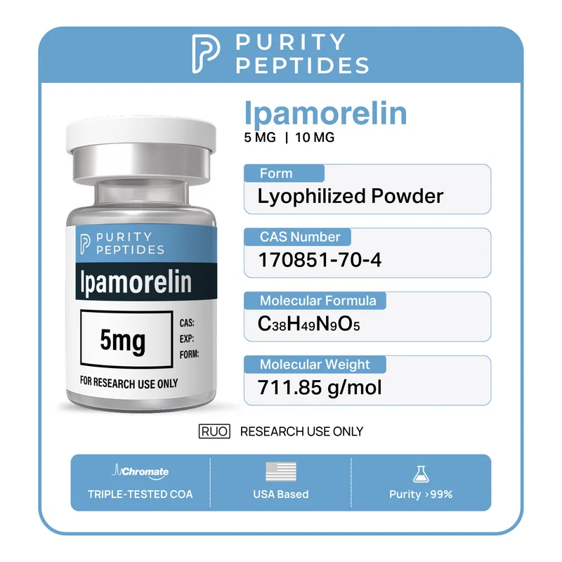 Ipamorelin, 10mg secondary view