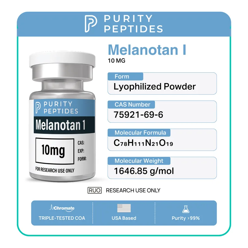 Melanotan I, 10mg secondary view