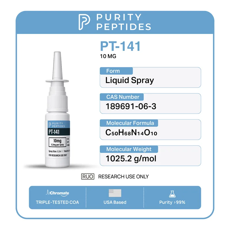 PT-141 Nasal Spray 10mg secondary view